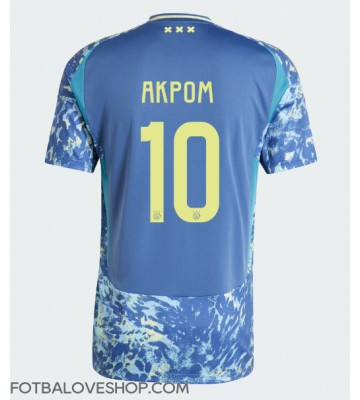 Ajax Chuba Akpom #10 Venkovní Dres 2024-25 Krátký Rukáv